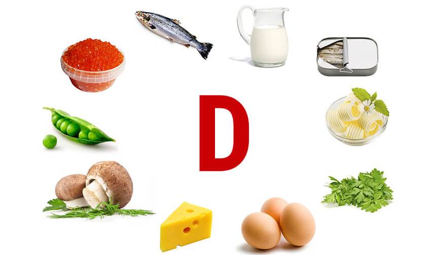 В каких продуктах содержится витамин Д